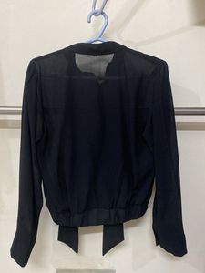 Elegant Black Blouse