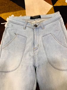 Gucci Light Wash Denim Jeans