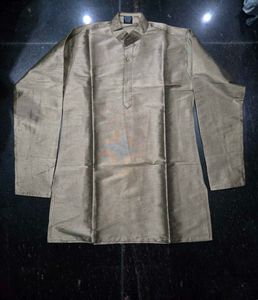 Men's Blue Jacquard Ethnic Jacket