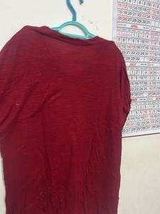 Red "I Came Here To Conquer" T-Shirt