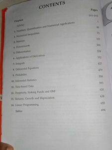 class 12 Applied Mathematics Book