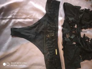 Black Lace Lingerie Set