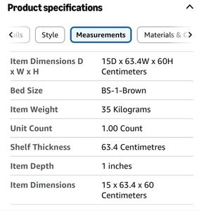 Adjustable Wooden Shelf Unit