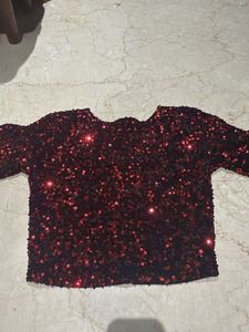 Sparkling Sequin Blouse