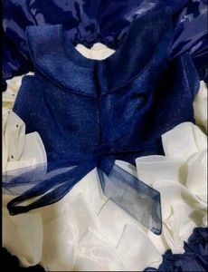 Cute Navy Blue Party Dress