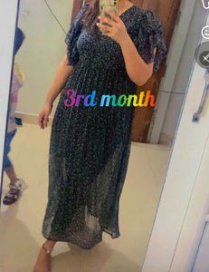 Chic Floral Print Maxi Dress