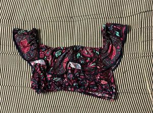 Floral Print Crop Top