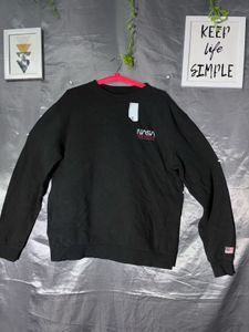 cotton on NASA Black Sweatshirt