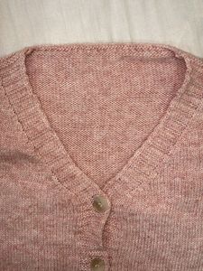 Cute Pink Crop Sweater