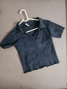 ribbed polo