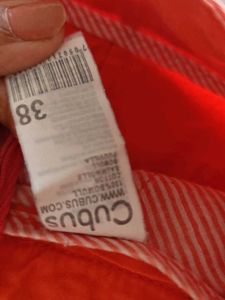 Orange Cubus Shorts