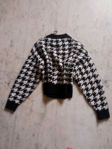 H&amp;M Houndstooth Knit Sweater ♥️
