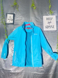 Bright Blue Regatta Waterproof Jacket
