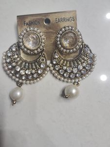 Elegant Pearl Drop Earrings