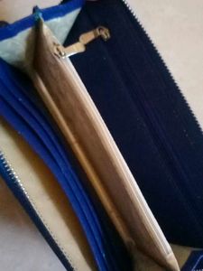 Blue Floral Wallet