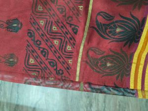 Beautiful Red &amp; Gold Saree