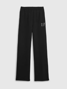 GAP Embroidered Logo Wide-Leg Pants