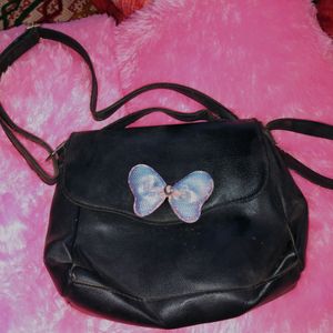 Black Sling Bag For Women