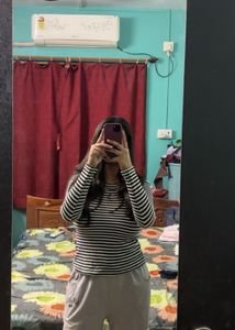 Striped Long Sleeve Top