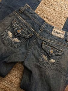 Y2k bootcut SunSister Women's Jeans
