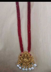 Exquisite Lakshmi Pendant Necklace