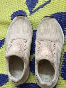Adidas Pink Slip-On Sneakers