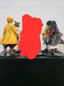 Nezuko, Zenitsu, Inosuke, Giyu