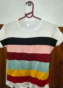 6 long tshirt Bella Ciao Striped Tunic T