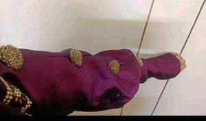 Elegant Purple Kurta Set