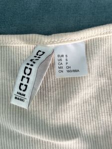 h&amp;m crop top