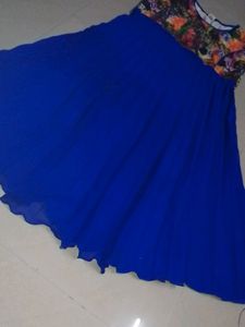 Blue Long Anarkali💙