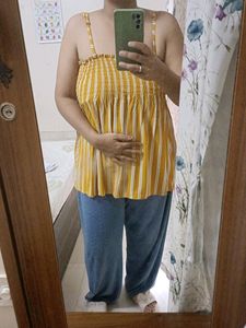Mustard Yellow Top