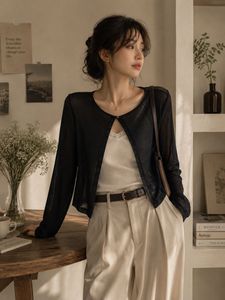 AND Black Sheer Shrug