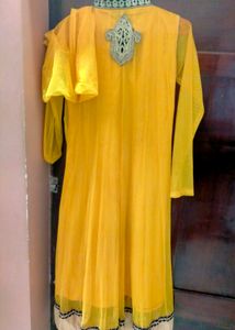 Yellow 💛 Chudidar #netdress