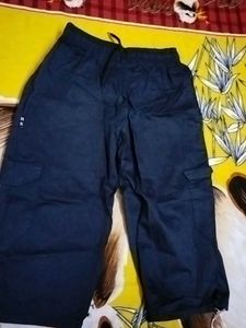 new HK Blue Cargo Shorts
