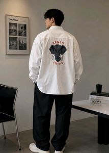 Kenzo Paris Elephant Print Shirt