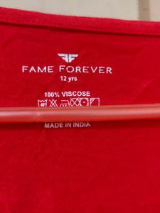 Fame forever Red Cardigan or Shrug