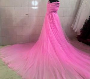 Stunning Pink Tulle Gown