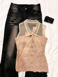 y2k padded top