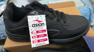 Asian Go Chase Black Casual Shoes