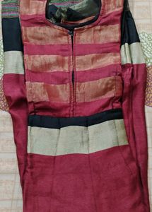 Maroon Anarkali Suit
