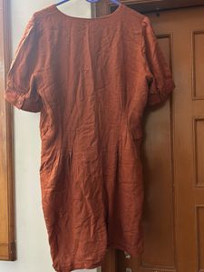 Stylish Rust Orange Jumpsuit