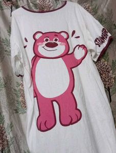 Cute Bear  night t-shirt