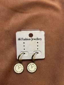 Unique Clock Face Earrings