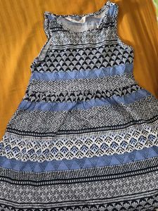 H&M Printed Sleeveless Summer Dress