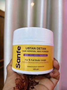 Sanfe Ubtan Detan Hair Removal Wax Powder