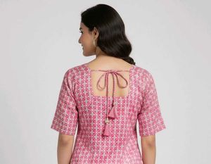 Pink Printed Kurta - Stylish &amp; Comfortable