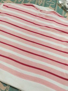 Striped Knit Sweater
