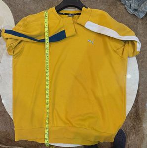 Puma Yellow Sweatshirt