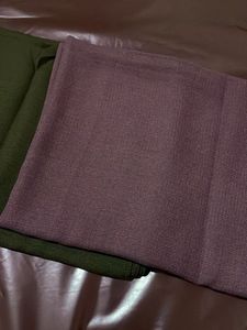 Combo Of 2Two-Tone Crinkle Scarves